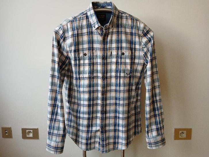 PME Legend - chemise homme Bleu Indigo - Taille M - Neuf, Vêtements | Hommes, Chemises, Neuf, Tour de cou 39/40 (M), Bleu, Enlèvement ou Envoi