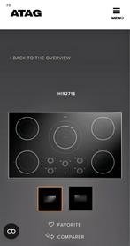 Taque induction 90cm NEUVE marque ATAG, Neuf, Encastré, Enlèvement, Induction