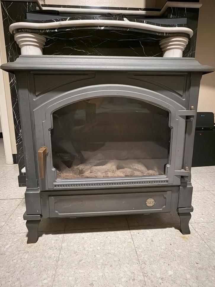 Gas kachels efel, Maison & Meubles, Poêles, Utilisé, Autoportant, Chauffage à gaz, Gaz, Enlèvement