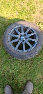 Rial 4 stuks Goodyear 205/55R16 91H winterbanden op velg., Auto-onderdelen, Banden en Velgen, Ophalen, Gebruikt, 16 inch, Banden en Velgen