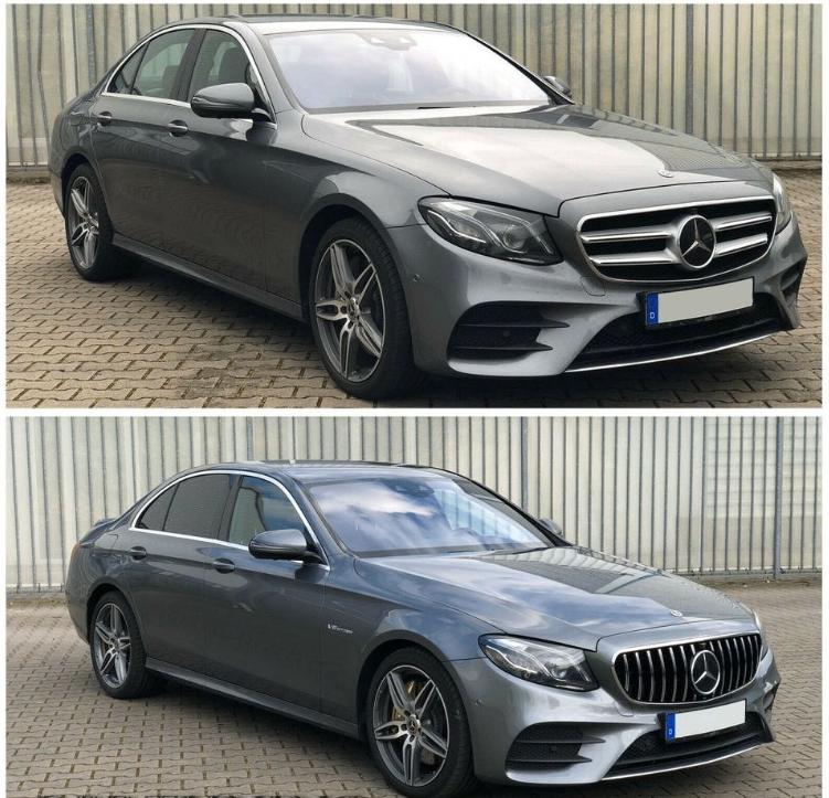 Mercedes E klasse W213 AMG grill chrome, NIEUW in doos, Autos : Pièces & Accessoires, Enlèvement, Neuf, Avant, Mercedes-Benz