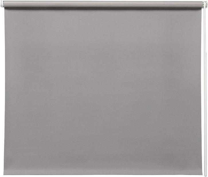 Verduisterend rolgordijn, grijs, 80x195 cm  R, Huis en Inrichting, Stoffering | Gordijnen en Lamellen, Zo goed als nieuw, Grijs