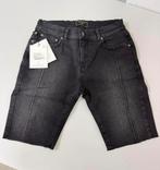 Siksilk raw hem pleated denim short washed black W32 M jeans, Kleding | Heren, Spijkerbroeken en Jeans, Ophalen of Verzenden, Nieuw