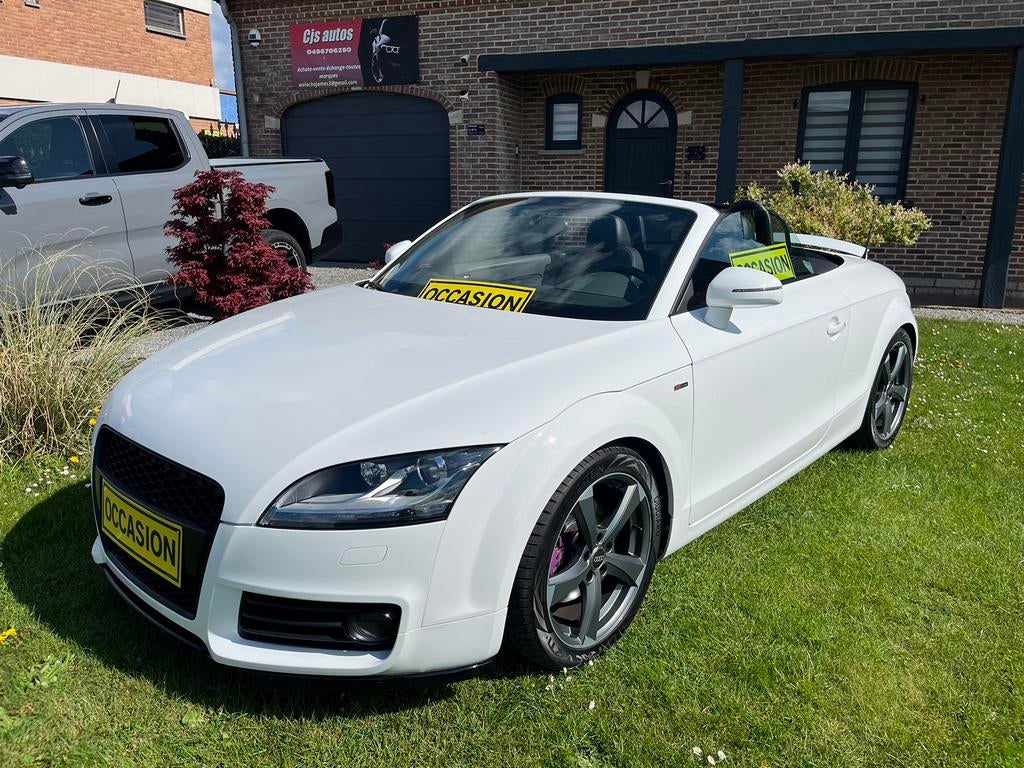 Audi tt cabrio 160cv fin2013 s line 94.000km, Entreprise, Boîte manuelle, Noir, 2 portes