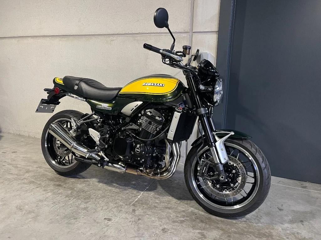 Kawasaki Z900RS Yellow ball met extra's, Motos, Entreprise, Plus de 35 kW, 900 cm³, Autre