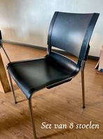Set van 8 stoelen, Ophalen, Zo goed als nieuw