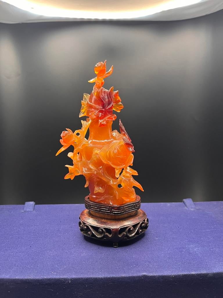 Petit vase chinois en agate, Antiquités & Art, Enlèvement