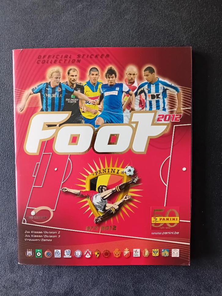 panini stickerboek Football 2012, Verzamelen, Stickers, Zo goed als nieuw, Sport, Ophalen of Verzenden