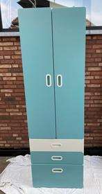 Ikea stuva kleerkast kinderen - blauw wit, Huis en Inrichting, Kasten | Lockerkasten, Ophalen, Gebruikt