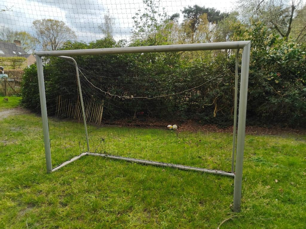 aluminium voetbaldoel 3m x 2m, Sport en Fitness, Voetbal, Ophalen, Gebruikt, Clubaccessoires