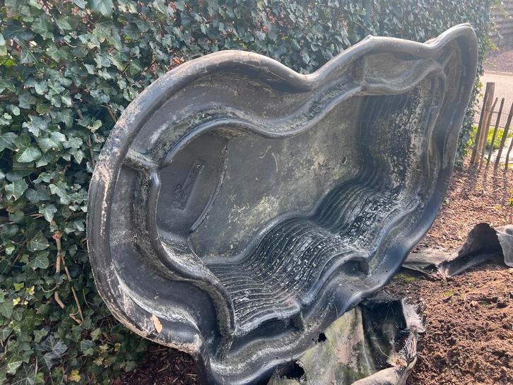 Vijver ubbink iris s3 + 3 delige waterval, pomp en filter, Tuin en Terras, Vijvers, Gebruikt, Ophalen