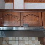 Amerikaanse keuken ( massief hout) gratis, Huis en Inrichting, Ophalen, Gebruikt, Bruin, Enkelwandige keuken