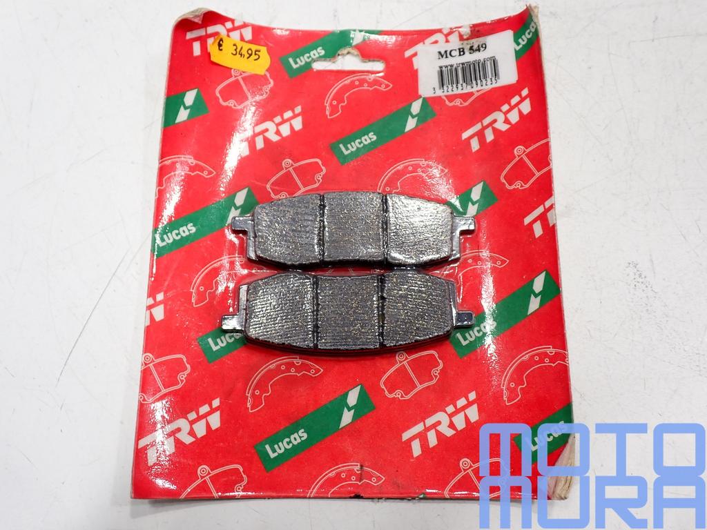 TRW MCB549 remblokken Yamaha TT350 TT600 YZ125 YZ250 YZ490 1, Motoren, Onderdelen | Yamaha, Nieuw, Ophalen of Verzenden