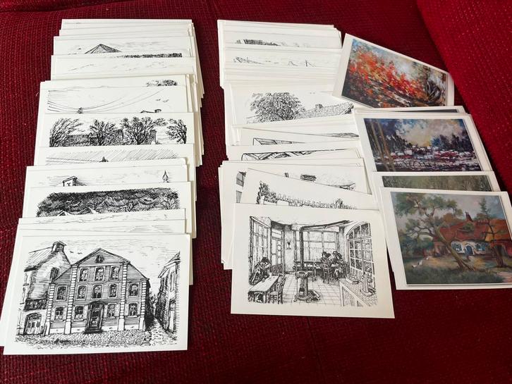 96 Postkaarten Heemkunde Ter Palen regio Buggenhout, Verzamelen, Foto's en Prenten, Zo goed als nieuw, Ophalen of Verzenden