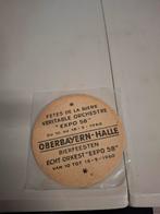 Oud bierviltje jupiler urtyp expo 58, Verzamelen, Biermerken, Ophalen of Verzenden, Jupiler