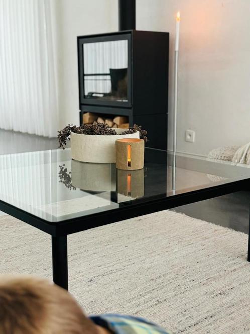 HAY Kofi salontafel 100 x 100, Huis en Inrichting, Tafels | Salontafels, Nieuw, Minder dan 50 cm, 100 tot 150 cm, 100 tot 150 cm