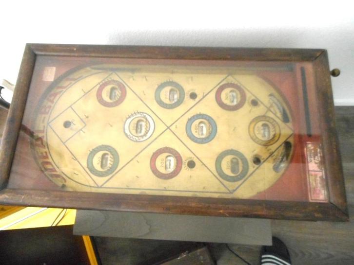 AANGEBODEN KNIKKERKAST UIT 1920 IN COMPLETE STAAT., Verzamelen, Automaten | Gokkasten en Fruitautomaten, Gebruikt, Overige munten