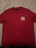 Amiri Monogram T-Shirt – Origineel, Rood, met Factuur, Ophalen of Verzenden, Maat 48/50 (M), Rood