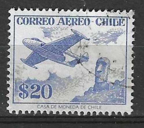 Chili 1956/1957 - Yvert 170PA - Boven het Paaseiland  (ST), Timbres & Monnaies, Timbres | Amérique, Affranchi, Envoi