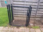 Tuinpoort ijzer metalen poort, Tuin en Terras, Ophalen, Gebruikt, IJzer