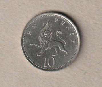 UK : 10 p : 1992 : Queen Elisabeth II (gebruikt) beschikbaar voor biedingen