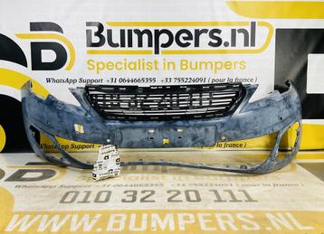 BUMPER Peugeot 308  Normaal 2012-2016 VOORBUMPER 2-J3-7887z disponible aux enchères