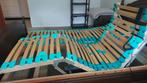 2 elektrische lattenbodems 200x70 voor dubbelbed 200x140, Huis en Inrichting, Ophalen, Gebruikt, Verstelbaar