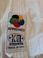 Karategi karatepak kimono KO wkf approved  maat 4, 170cm, Ophalen of Verzenden, Zo goed als nieuw