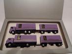 Herpa promobox DEL MOD MB en MAN 1/87, Ophalen of Verzenden, Zo goed als nieuw, Bus of Vrachtwagen, Herpa