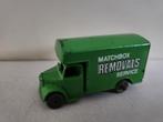 Matchbox Bedford Removals Van (1956) Outlined decals 70j oud, Ophalen of Verzenden