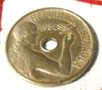 Espagne - 25 centimos - 1934, Enlèvement ou Envoi, Monnaie en vrac, Autres pays
