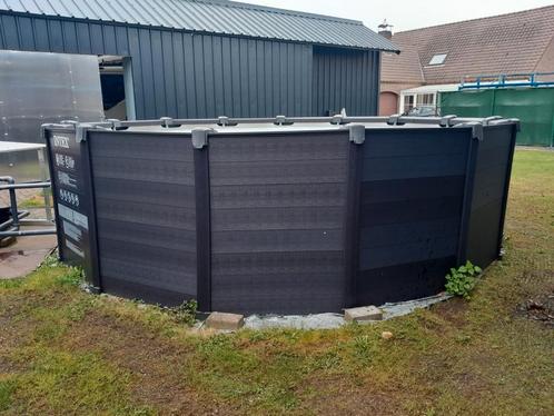 Opzetzwembad intex graphite panel pool, Tuin en Terras, Zwembaden, Zo goed als nieuw, Opzetzwembad, Ophalen