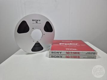 Sony FeCr 1100BL 26 CM Aluminium Spoel met Tape | Reel beschikbaar voor biedingen