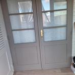 dubbele deur 2m hoog 1,55mbreed, Doe-het-zelf en Bouw, Ophalen, Gebruikt
