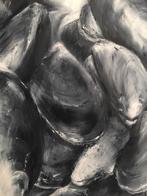 Peinture peinture 'Moules' 70x50, Enlèvement