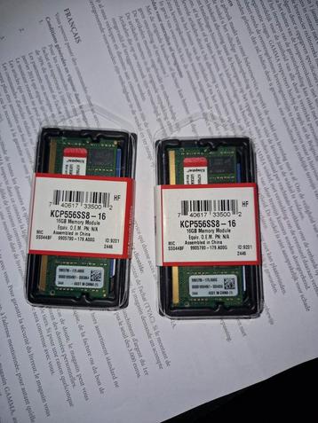 DDR5 5600Mhz 16GB Kingston KCP556SS8-16 NIEUW! ongeopend! beschikbaar voor biedingen