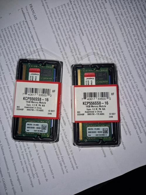 DDR5 5600Mhz 16GB Kingston KCP556SS8-16 NIEUW! ongeopend!, Computers en Software, RAM geheugen, Nieuw, Laptop, 16 GB, DDR5, Ophalen of Verzenden