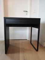 IKEA Bureau MICKE zwartbruin, Huis en Inrichting, Ophalen, Zo goed als nieuw, Bureau