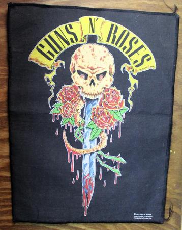 Backpatch Guns 'N' Roses 1991 beschikbaar voor biedingen
