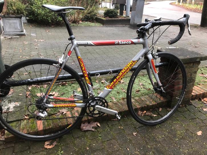 Cannondale koersfiets, Fietsen en Brommers, Fietsen | Racefietsen, Zo goed als nieuw, Heren, Overige merken, 15 tot 20 versnellingen
