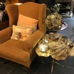 nieuwe stoffen fauteuil - oorfauteuil zetel flamant KORTING, Maison & Meubles, Accessoires pour la Maison | Autre, Enlèvement