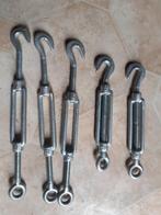 Tendeur à anneaux et crochet en acier galvanisé, Ophalen of Verzenden, Nieuw, Minder dan 50 mm, Overige typen