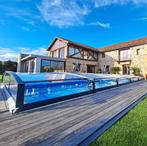 Abri de sécurité piscine design, Ophalen, Nieuw, Afdekzeil