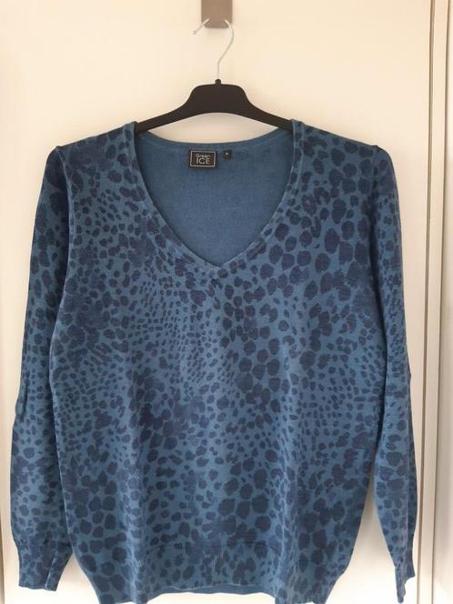 Trui GREEN ICE Maat Medium., Kleding | Dames, Truien en Vesten, Zo goed als nieuw, Maat 38/40 (M), Blauw, Ophalen of Verzenden