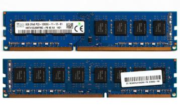 SK hynix 8GB – 2Rx8 PC3–12800U–11–12–B1 beschikbaar voor biedingen