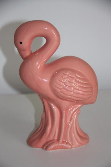 Keramische decoratie flamingo  beschikbaar voor biedingen