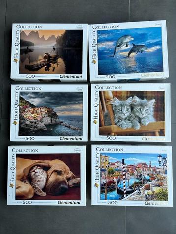 Collection de 29 puzzles disponible aux enchères