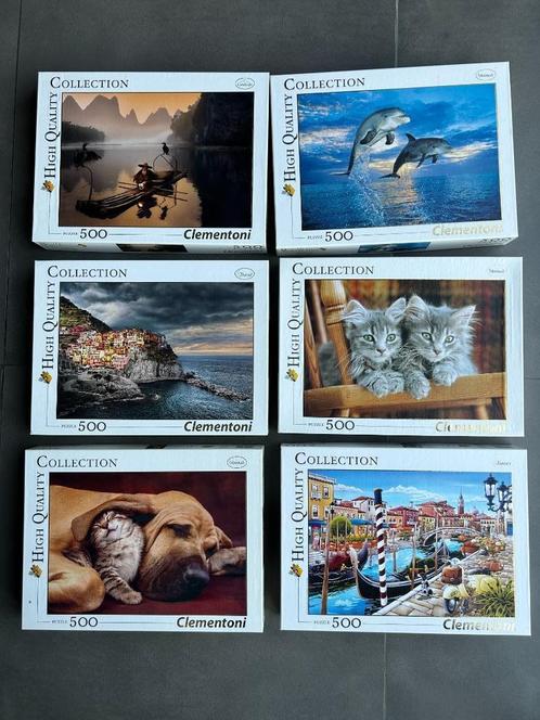 Collection de 29 puzzles, Hobby & Loisirs créatifs, Sport cérébral & Puzzles, Comme neuf, Puzzle, 500 à 1500 pièces, Enlèvement ou Envoi