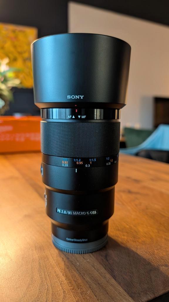 Sony Fe 90mm F2.8 Macro G OSS, Audio, Tv en Foto, Foto | Lenzen en Objectieven, Zo goed als nieuw, Telelens, Ophalen of Verzenden