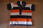 C&A baby club hemd gestreept wit/grijs/oranje 74, Kinderen en Baby's, Babykleding | Maat 74, C&A, Overhemdje of Bloesje, Gebruikt